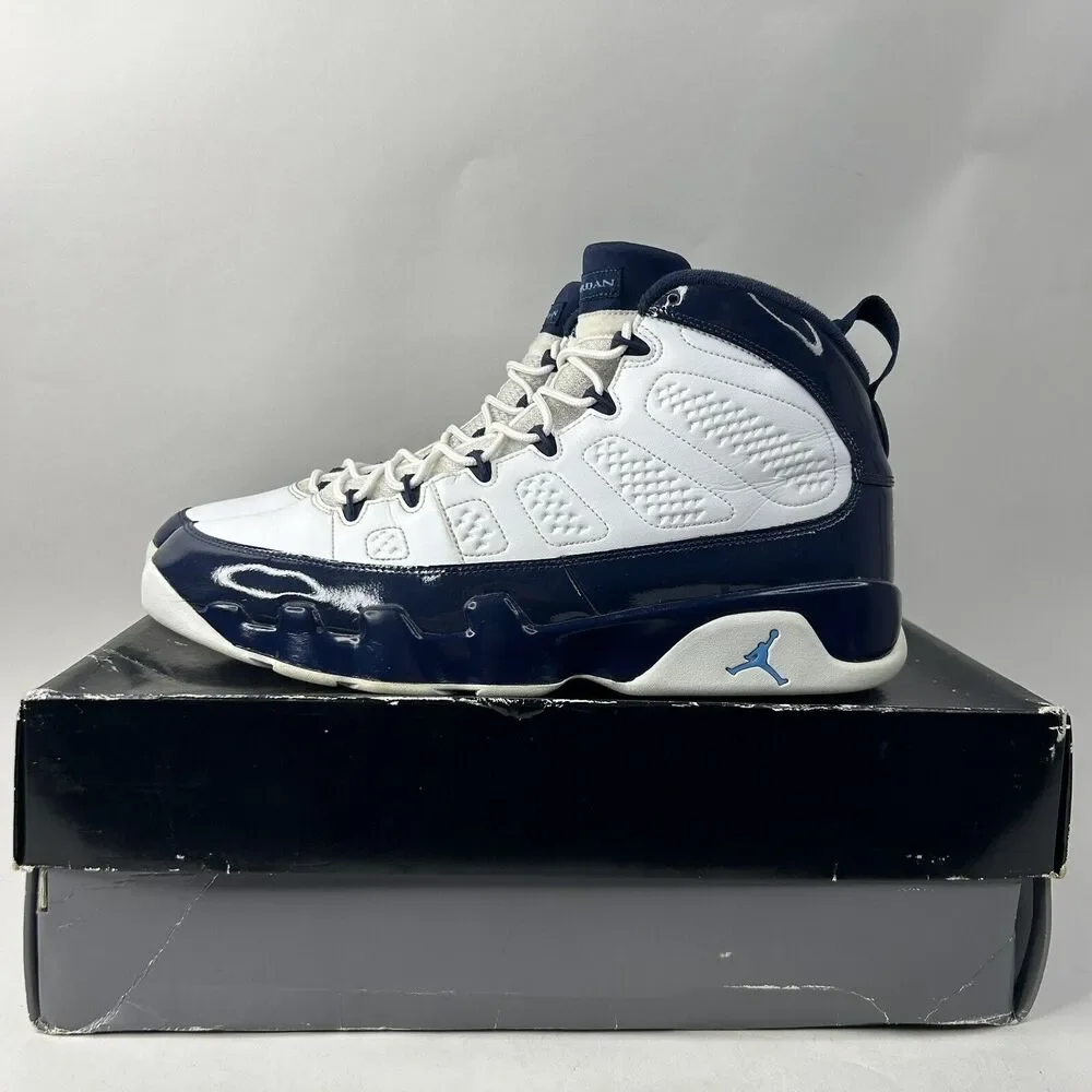 Nike Shoes Air Jordan 9 Retro OG “UNC/Pearl Blue” 2024